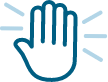 Illustration of a hand to note that bilateral carpal tunnel syndrome is common in people with ATTR-CM