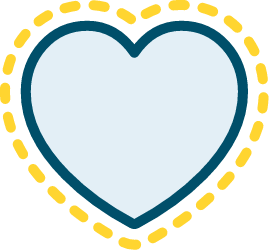 A heart icon symbolizing VYNDAMAX (tafamidis) stabilizing ttr, slowing the breakdown and buildup of dangerous deposits and slowing the progression of ATTR-CM. See safety info.